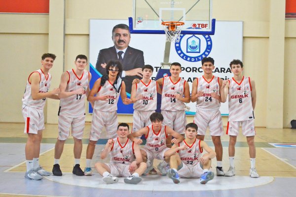 GEMLİK BASKETBOL'DAN BURSASPOR'A 113 SAYI