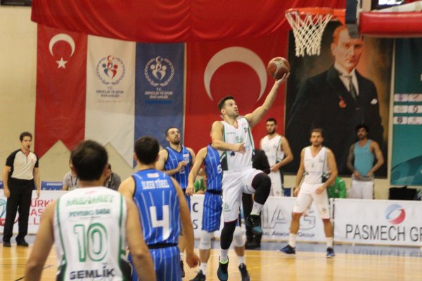 GEMLİK BASKETBOL KOCAELİ KAĞITSPORA GEÇİT VERMEDİ