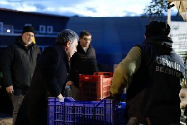 *Gemlik Belediyesi'den, Zeytin Üreticisine 3 Milyon Liralık Destek*