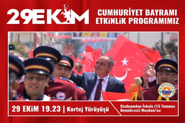Gemlik Belediyesi’nden 29 Ekim hediyesi