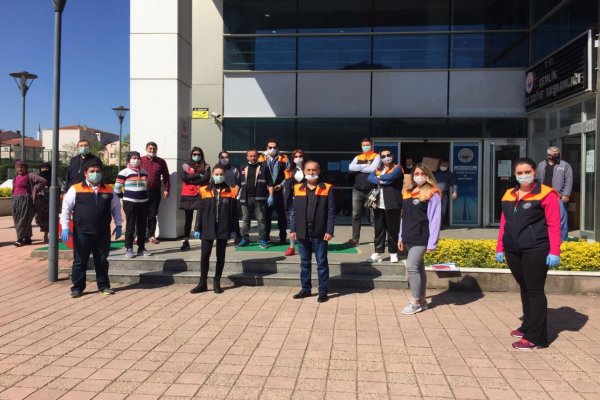 Gemlik Belediyesi’nden hafta sonu mesaisi