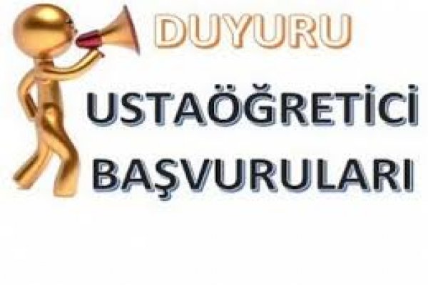 GEMLİK HEM USTA ÖĞRETİCİ BAŞVURULARI BAŞLADI