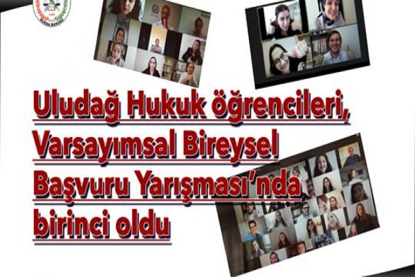 GEMLİK HUKUK FAKÜLTESİ ÖGRENCİLERİNDEN BÜYÜK BAŞARI: BİRİNCİ OLDULAR