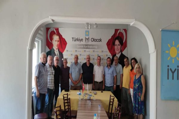 Gemlik Kamyonetçiler Kooperatifinden İYİ Partiye Ziyaret
