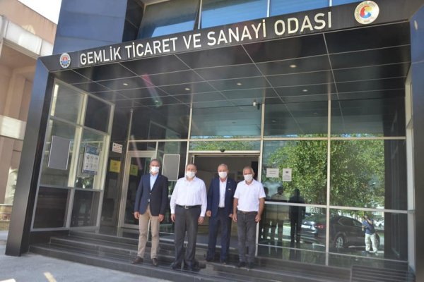 Gemlik Kaymakamı Göç'ten GTSO Ziyareti