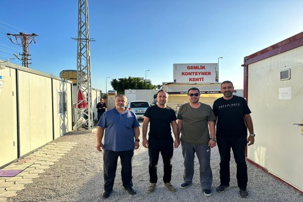 Gemlik Konteyner Kent AFAD'a Tahsis Edildi