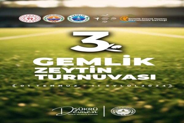 Gemlik’te 3. Zeytin Kupası başlıyor