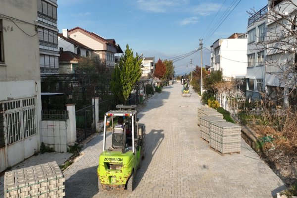 Gemlik'te Altyapı Büyükşehirle Güçleniyor
