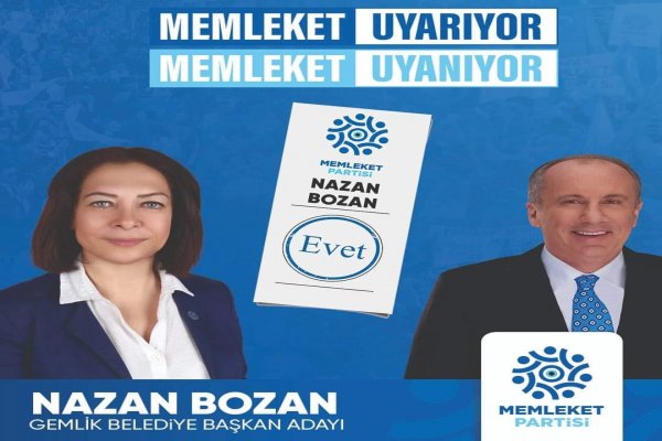 Gemlik'te Memleket Partisi Sürpriz İsimlerle Sahalara İnecek