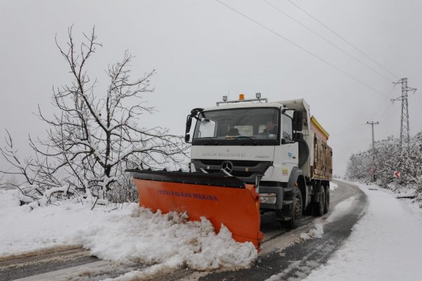 Gemlik’te yollar hep açık