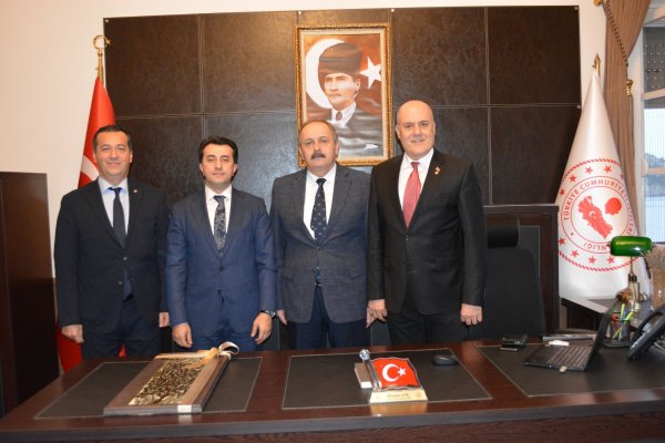 Gemlik TSO’dan Erdek Kaymakamı Göç’e Ziyaret Etti