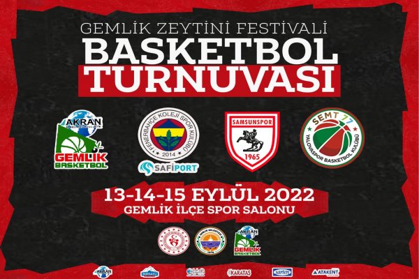 GEMLİK ZEYTİNi BASKETBOL TURNUVASI PROGRAMI BELLİ OLDU