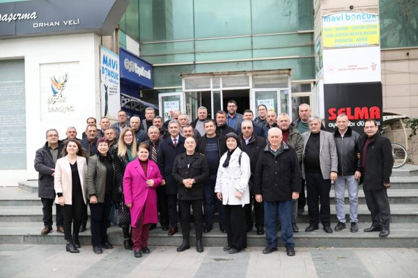 GEMLİKLİ MUHTARLAR TEK ÇATI ALTINDA BİRLEŞTİ...