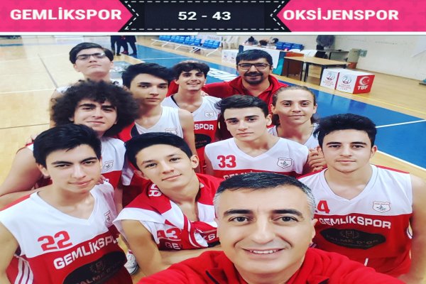 GEMLİKSPOR: 52 OKSİJEN SPOR: 43