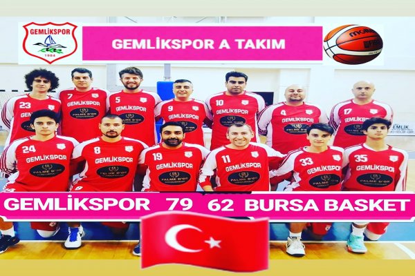 GEMLİKSPOR BASKETBOL A TAKIMI RÖVANŞI VERMEDİ