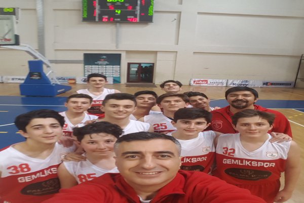 GEMLİKSPOR BASKETBOL YILDIZ TAKIMINDAN 7.GALİBİYET