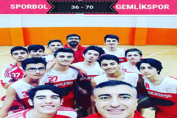 GEMLİKSPOR BASKETBOL YILDIZ TAKIMININ DEPLASMAN GALİBİYETİ