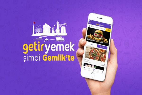 Getir Yemek Artık Gemlik'te