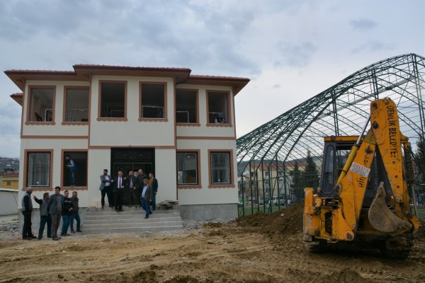 GİRESUN KÜLTÜR EVİ TAMAMLANIYOR