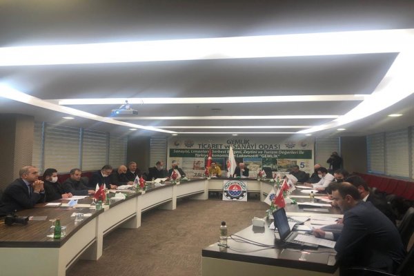 GTSO’da 2021’in son meclisi yapıldı