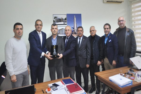 GTSO’dan MKS’ya onur plaketi