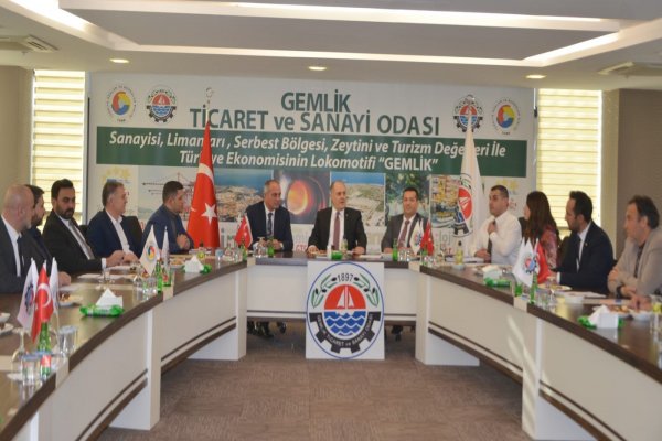 GTSO Meclisini Sertaslan Ziyaret Etti