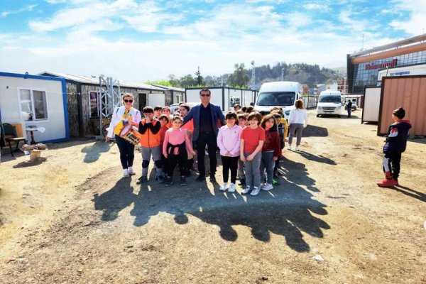 GTSO'nun desteklediği TÜBİTAK Projesi Depremzede Çocuklarla Buluştu