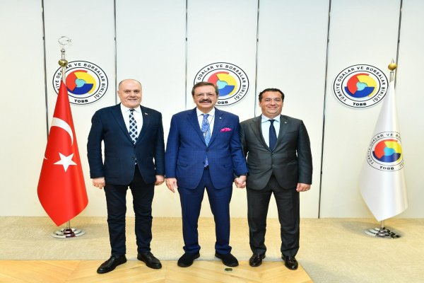 GTSO YÖNETİMİ HİSARCIKLIOĞLU İLE BİRARAYA GELDİ...