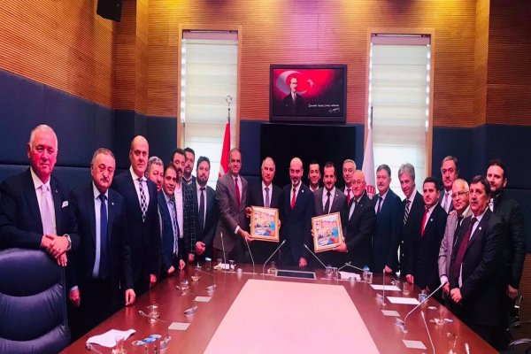 GTSO yönetimi Zafer Işık’ı ziyaret etti