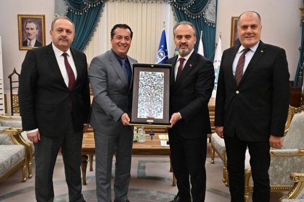 Hamaloğlu ve Anar Aktaş ile görüştü