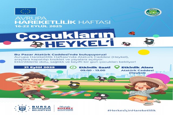 HAYDİ ÇOCUKLAR, HEYKEL'DE BULUŞUYORUZ