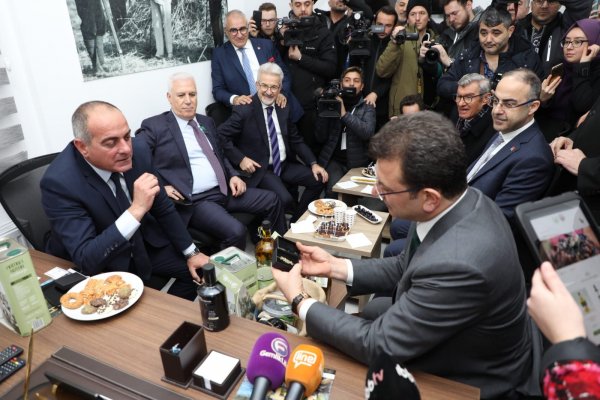 İlk Zeytin Alışverişi Ekrem İmamoğlu’ndan
