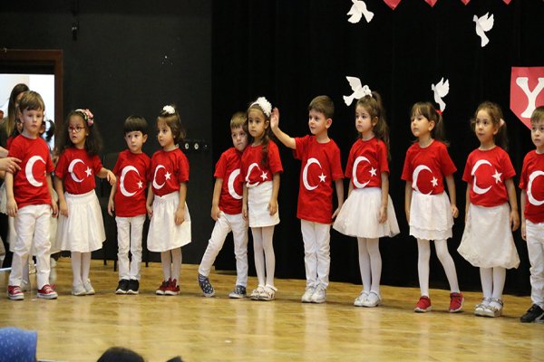 İlkadım Anaokulu'ndan 29 Ekim coşkusu