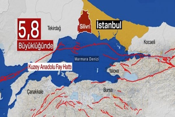 İstanbul depremi Gemlik’te de hissedildi