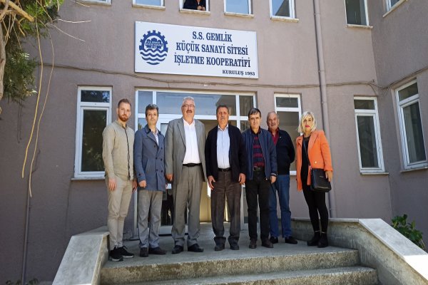 İYİ PARTİ KÜÇÜK SANAYİ YÖNETİMİ VE ESNAFLARLA BULUŞTU 