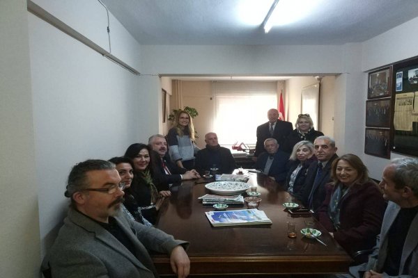 İyi Parti yönetimi Üniversite Derneğini ziyaret etti