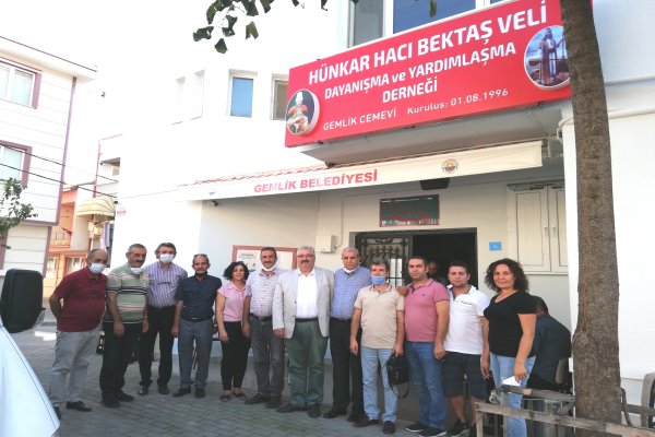 İYİ PARTİDEN HACI BEKTAŞ VELİ DERNEĞİNE ZİYARET