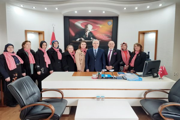 Karacaali Kadın Girişimciler Derneği ziyaretlere başladı