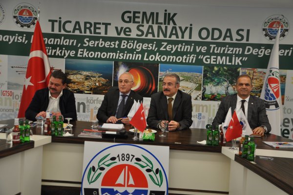 Kaymakam İnan, TSO Meclis toplantısında Gemlik’te kalıcı olduğunu söyledi