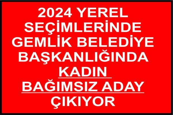 KİM BU BAĞIMSIZ BAYAN BAŞKAN ADAYI?