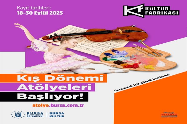 KÜLTÜR FABRİKASI’NDA KIŞ ATÖLYELERİ BAŞLIYOR