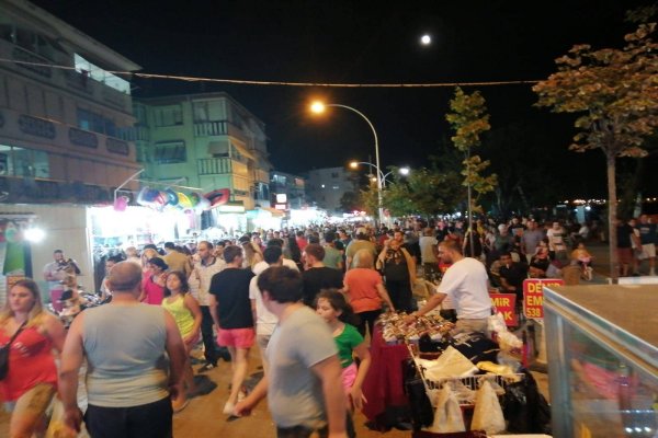 Kumla bayramda doldu taştı