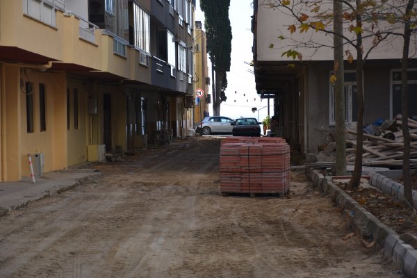 Kumla’da taş parke atağı