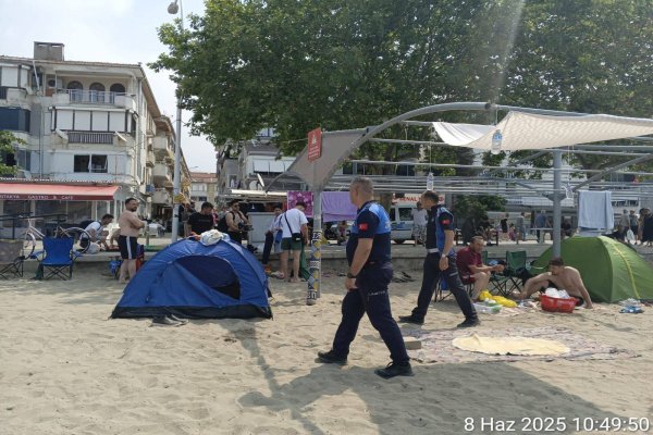 Kumla ve Kumsaz'da Çadır Operasyonu