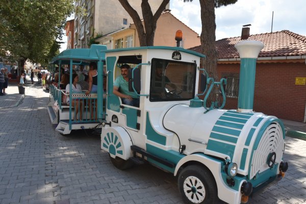 Kumla’ya tren geldi hoşgeldi
