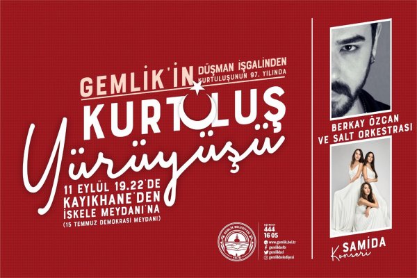 Kurtuluşumuzu kutluyoruz