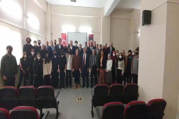 MASUM TÜRKER TİCARET LİSESİNDE ÖĞRENCİLERLE BULUŞTU