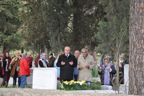 Mehmet Taşpınar mezarı başında anıldı