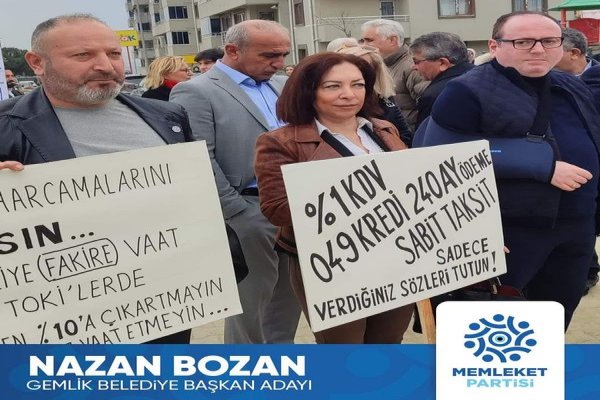 MEMLEKET PARTİSİNDEN TOKİ GERGİNLİĞİNE AÇIKLAMA