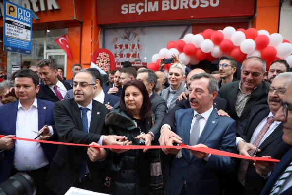 MİLLET İTTİFAKI İSTİKLAL CADDESİ SEÇİM BÜROSU AÇTI